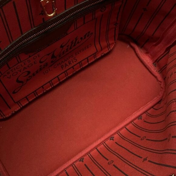 LOUIS VUITTON Neverfull PM Ebene Damier Tote Bag 960-071925 - Picture 11 of 14